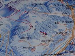 Mappa delle piste Velturno (Feldthurns)
