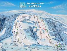 Mappa delle piste Synot Kyčerka
