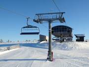 H2 East Express Hundfjället - 8pers.| Seggiovia ad alta velocità (agganc.autom.)