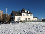 Rifugio Ciampedie nel cuore del comprensorio sciistico