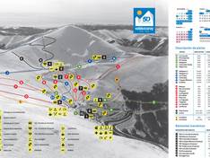 Mappa delle piste Valdezcaray