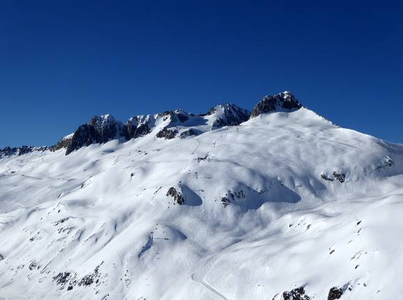 Vista verso lo Schneehüenerstock