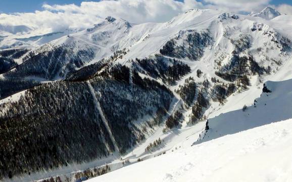 Vallée de la Tinée: Dimensione dei comprensori sciistici – Dimensione Auron (Saint-Etienne-de-Tinée)