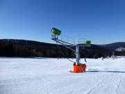 Cannone da neve ad alte prestazioni nell’area sciistica di Spindlermühle