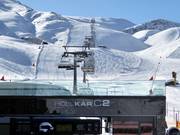 Höllkarbahn - 6pers.| Seggiovia ad alta velocità (ad agganciamento automatico) con cupole di protezione