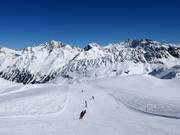 Pista Schmuggler an der Weißseejochbahn
