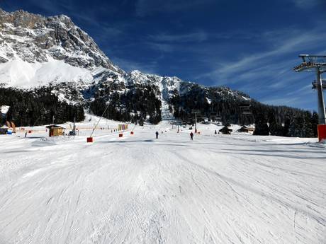 Comprensori sciistici per principianti nell' area di validità della Snow Card Tirol – Principianti Ehrwalder Alm - Ehrwald