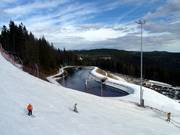 Bacino di accumulo all’Arber