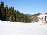 Corta, larga e per lo più vuota: pista presso l’impianto di risalita Astenstraßenlift