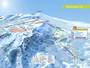 Mappa delle piste St. Jean Montclar