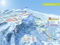 Mappa delle piste St. Jean Montclar