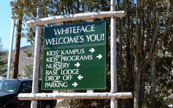 Comprensori sciistici per famiglie Monti Adirondacks – Famiglie e bambini Whiteface - Lake Placid