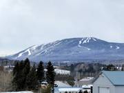 Vista dalla Route 138 sull’area sciistica Mont-Sainte-Anne