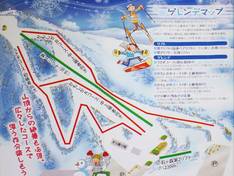 Mappa delle piste Kaneyama