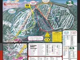 Mappa delle piste Kimberley