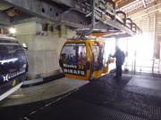 Assistenza per la discesa dalla cabinovia