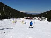 Pista facile allo skilift Panica B presso Bunderishka Polyana