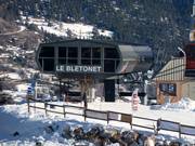 Bletonet - 6pers.| Seggiovia ad alta velocità (agganc.autom.)