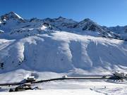 Piste nere e aree freeride presso la GaisKogelBahn