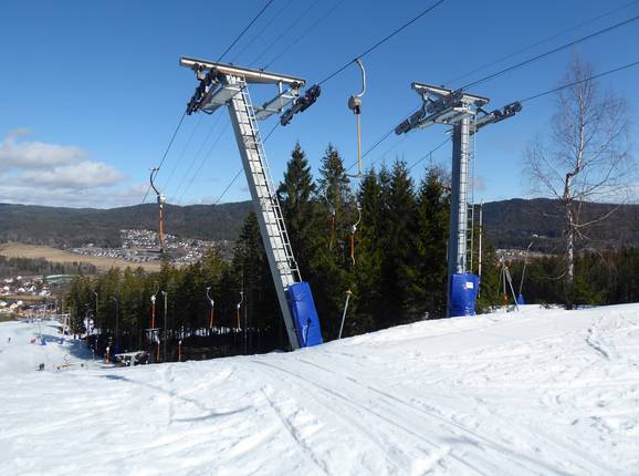 Parkheisen - Skilift con T-bar/ancora