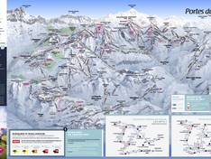 Mappa delle piste Les Portes du Soleil - Morzine/Avoriaz/Les Gets/Châtel/Morgins/Champéry