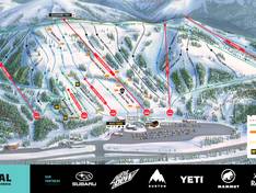 Mappa delle piste Boreal
