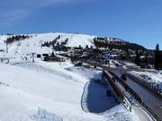 Il centro di Idre Fjäll si trova direttamente sulle piste