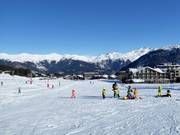 Corso di sci per bambini a Courchevel