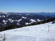 Panorama sulla Gerlitzen e sulla seggiovia Klösterlebahn