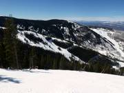 Vista sulle discese difficili