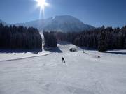 Area principianti da sogno presso il Braunilift e il Bärenbadlift