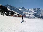 Pista Seetalhorn-Durlochhorn-Plattja con vista sul ghiacciaio del Ried