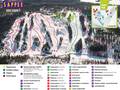 Mappa delle piste Sappee