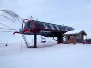 Pyramides - 4pers.| Seggiovia ad alta velocità (agganc.autom.)