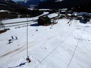 Area principianti presso la stazione a valle di Waltensburg