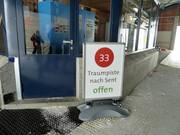 Informazioni all’ingresso della pista Traumpiste