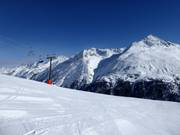 Ampie piste e paesaggi alpini d'alta quota dominano a Vent.