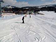 Pista di esercitazione accanto alla stazione a valle