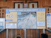 Tabellone informativo a 3275 m