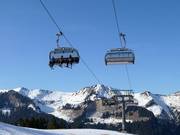 Suttisbahn - 6pers.| Seggiovia ad alta velocità (ad agganc. autom.) con cupola di prot. e riscald. sedile