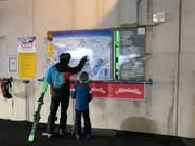 Informazioni presso la cabinovia