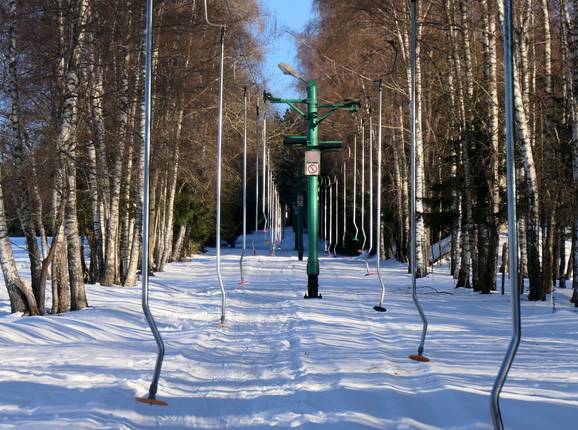 Lyžařský vlek Debrník - Skilift a piattello