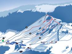 Mappa delle piste Hochlitten - Riefensberg