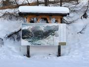 Mappa delle piste stazione a monte Grünbodenexpress