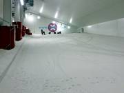 Pista per principianti presso lo skilift a fune e i due tappeti mobili