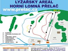 Mappa delle piste Přelač - Horní Lomná