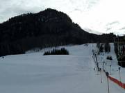 Vista sulla pista da sci al Lärchenhof