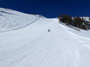 Pendio ripido di vetta