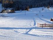 Pista facile presso il baby lift