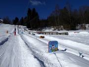 Snowtubing a Bedřichov